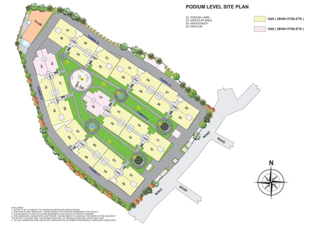 Poduim Level Site Plan